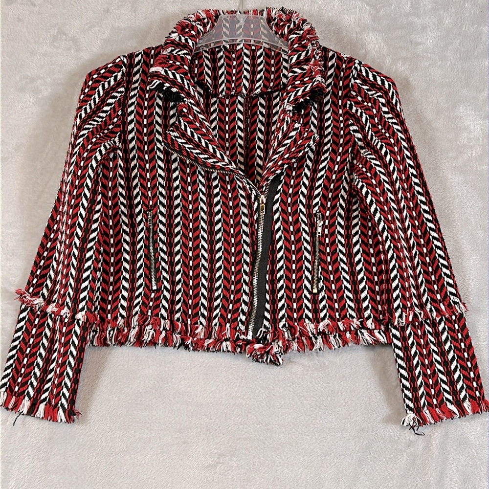 Baja Moto style cropped jacket size small